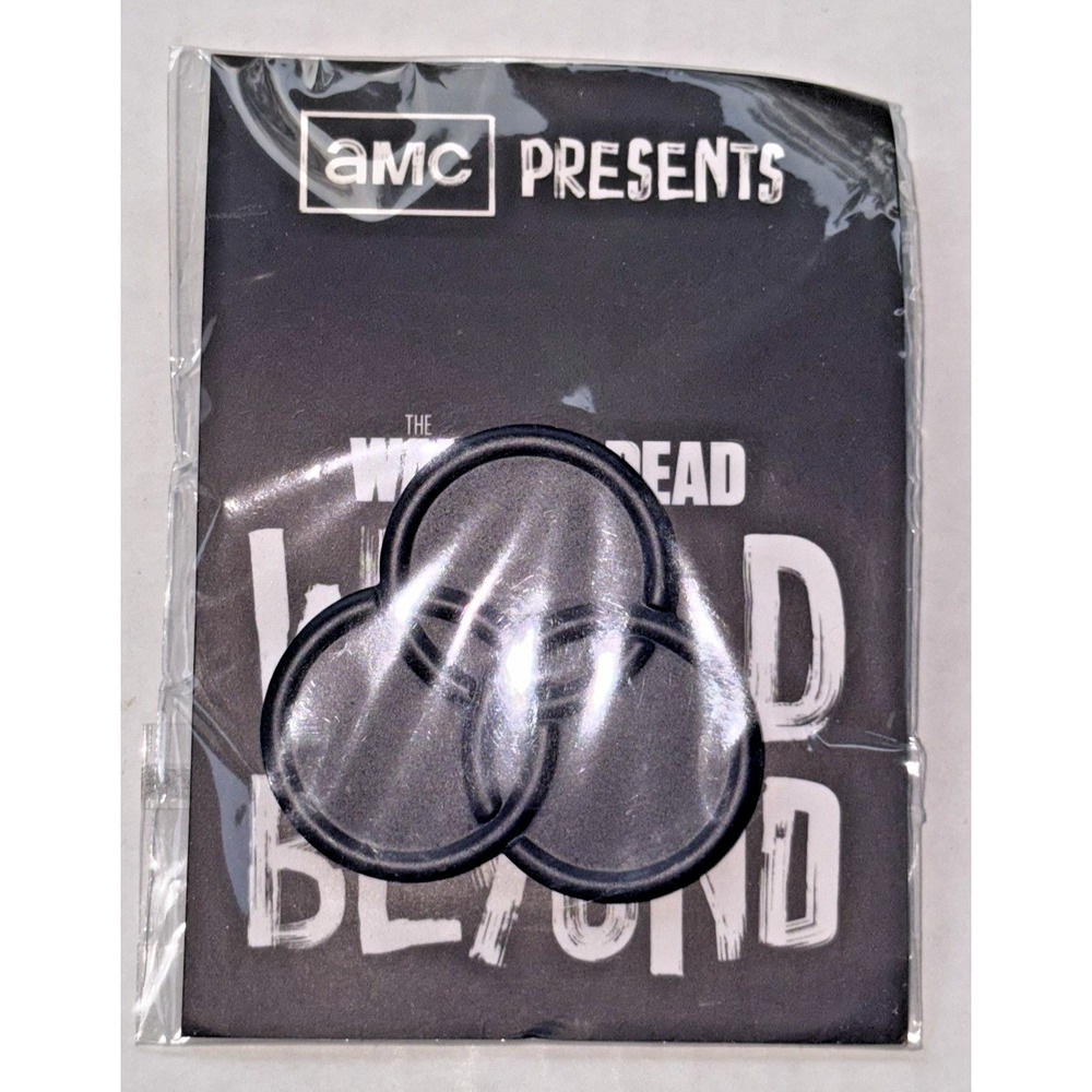 The Walking Dead World Beyond CRM Three Circle Entity Pin - Supply Drop Box Exc
